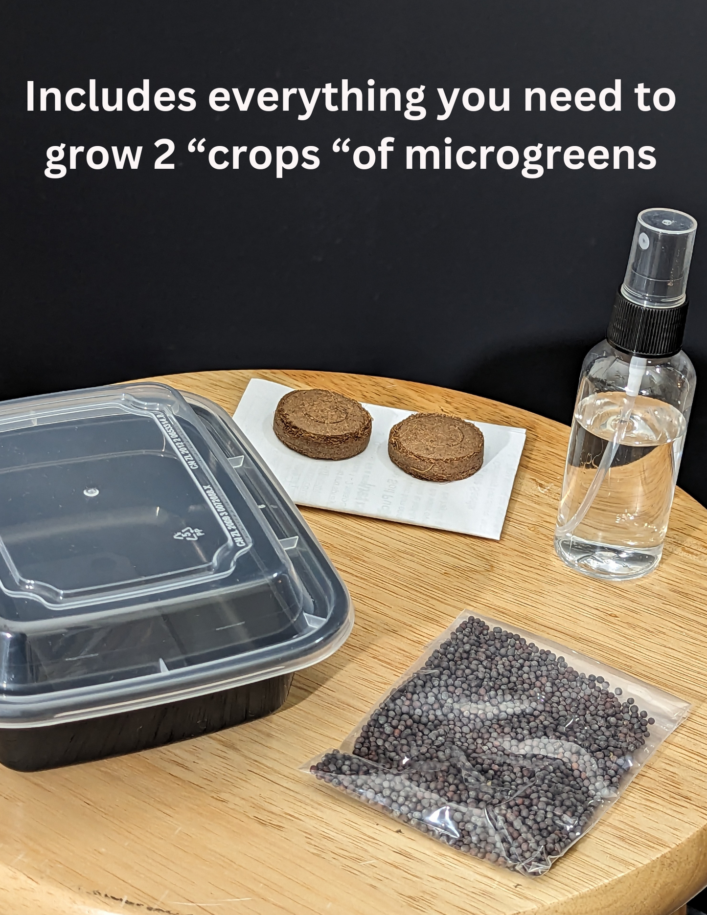 Complete Microgreen Kit to Start Growing Your Own Food