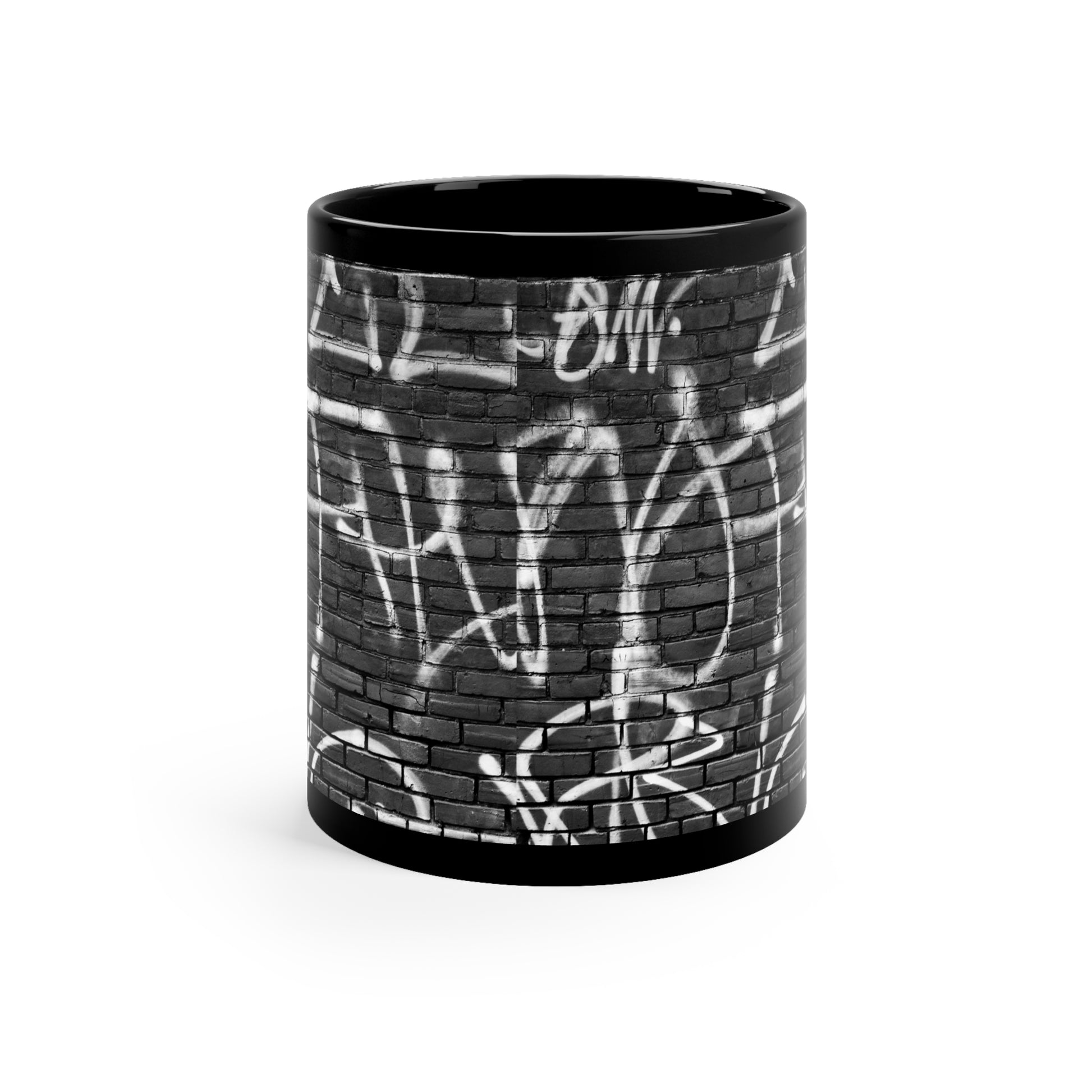 Graffiti wall art coffee mug