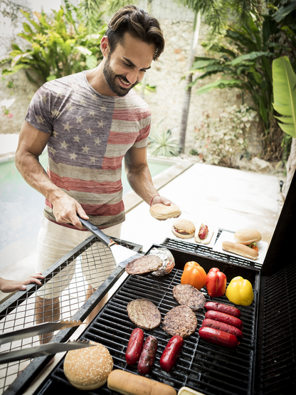 USA American Flag T-Shirt, Realistic-Looking Flag Fabric