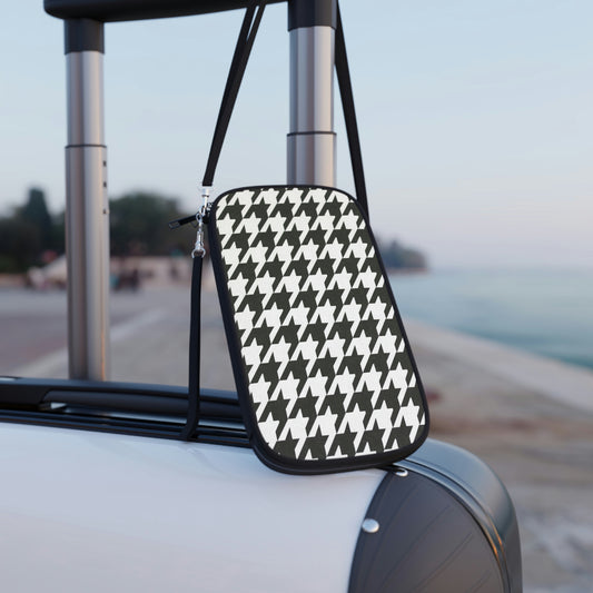 Houndstooth Passport Wallet