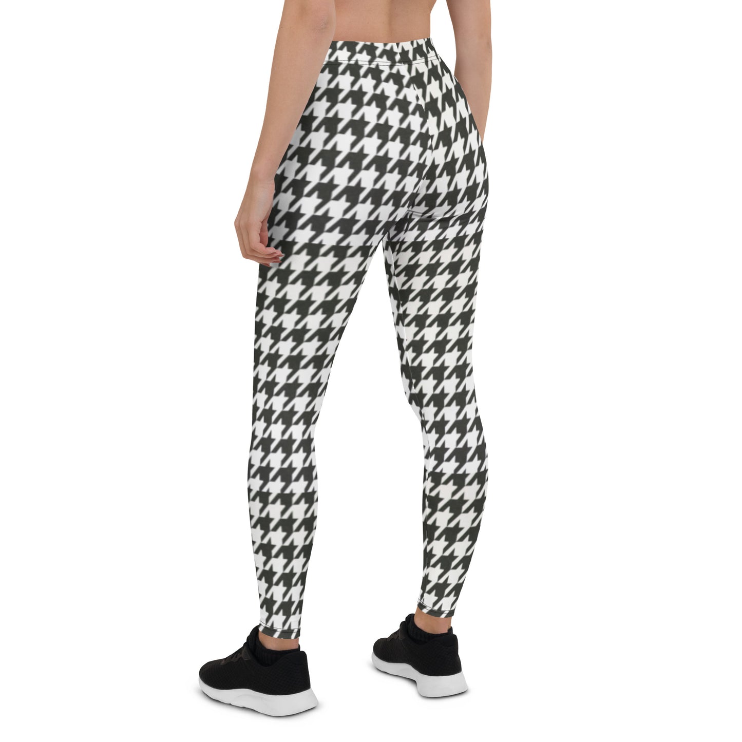 Houndstooth yoga pants leggings