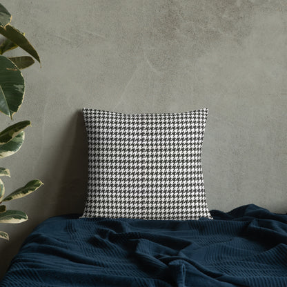 Houndstooth Throw Pillow for Chair Sofa Bed