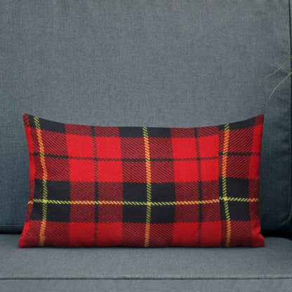 Tartan Plaid Throw Pillow for Chair Sofa Bed