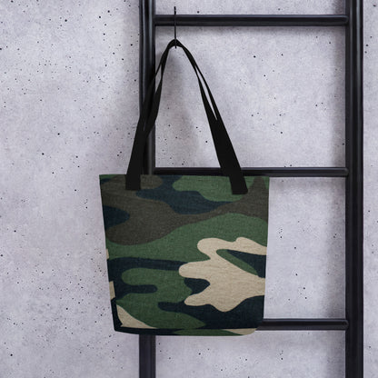 Stylish Camouflage Print Tote Bag